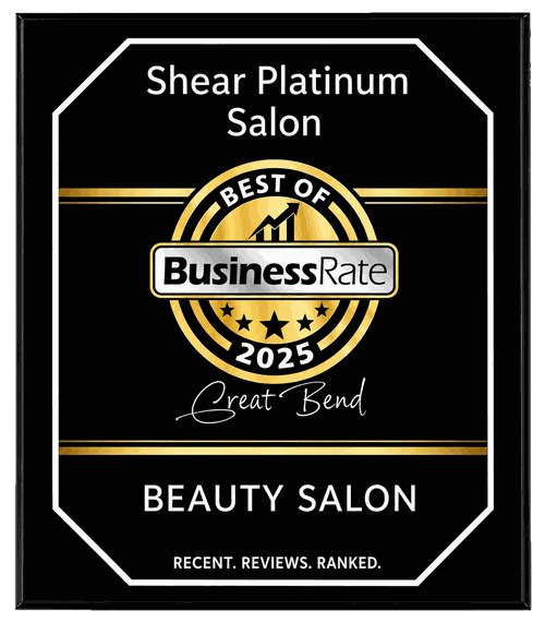 BusinessRate Best of 2025 Award - Shear Platinum Salon